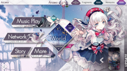 rhythm source arcaea