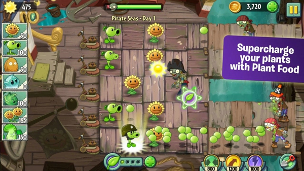 Plants vs. Zombies 2 mobile game