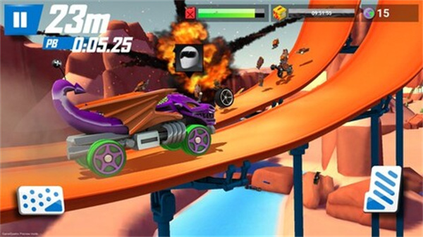 jogo para celular hotwheels