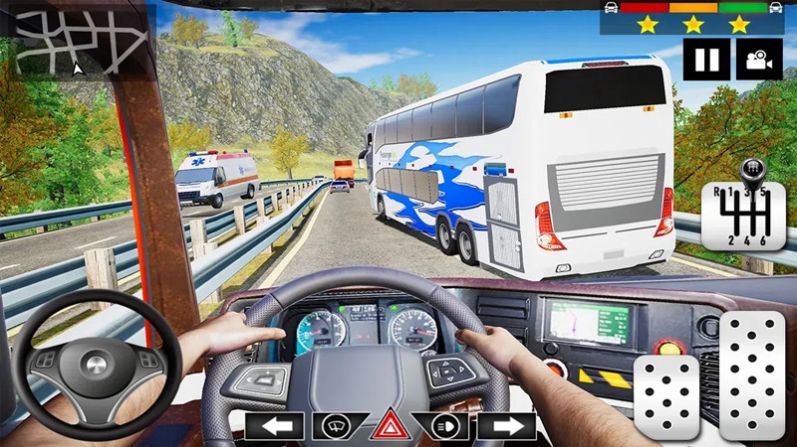 Download and install the mobile version of Mountain Bus Simulator