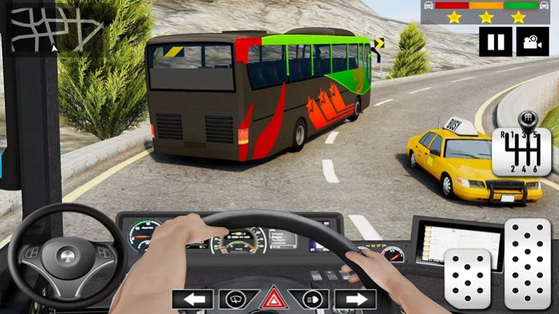 Download and install the mobile version of Mountain Bus Simulator