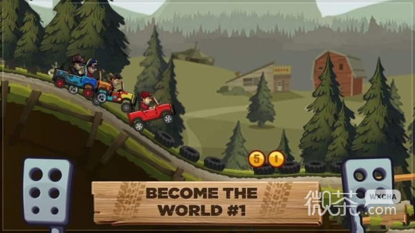 Hill Climb Racing 2 versão internacional, compra VIP gratuita no aplicativo