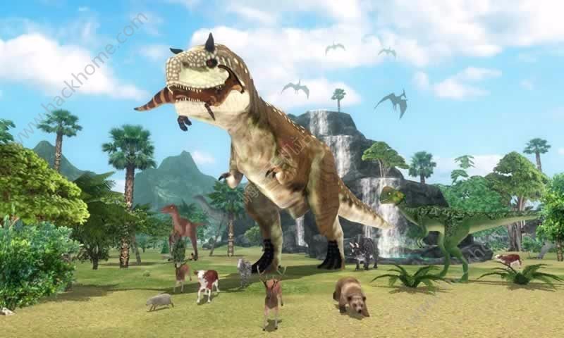 Real dinosaur mobile game