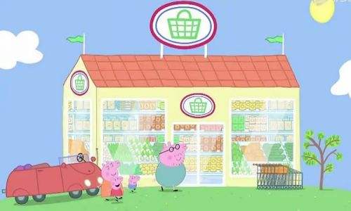 Peppa Pig 슈퍼마켓 쇼핑 시뮬레이터의 모바일 버전을 다운로드하세요