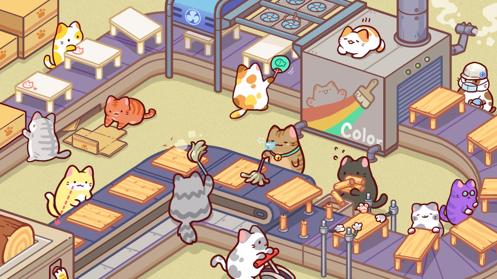 Cat-themed mobile games