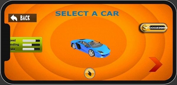 Speed ​​racing mobile version