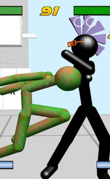 Versão mais recente do Stickman Fighting 3D