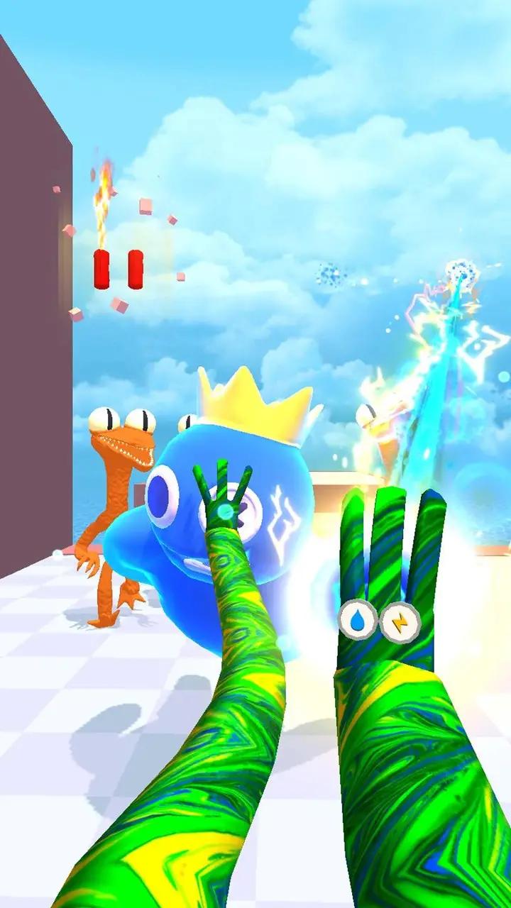 Rainbow Friends Magic Parkour mobile version