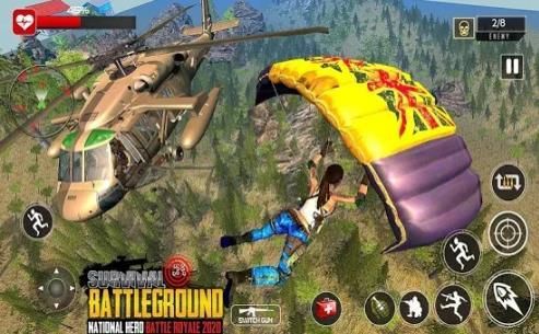 Survival Battleground National Hero Battle Royale