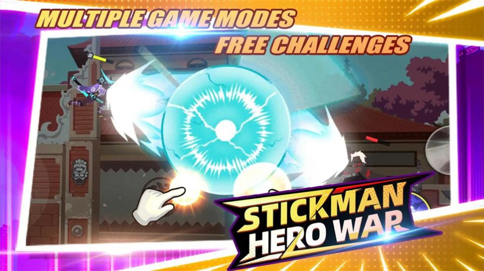 Stickman Anime Hero War Game