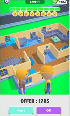 Home Building Materials 3D Game