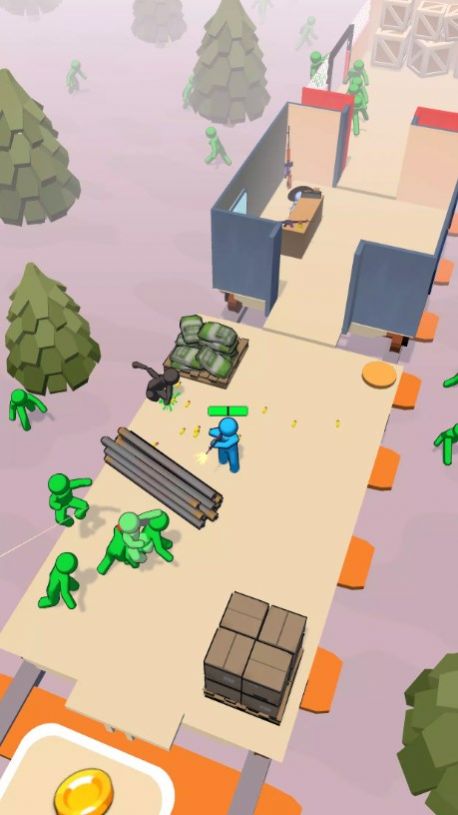 Train Defense Zombie เวอร์ชัน Android