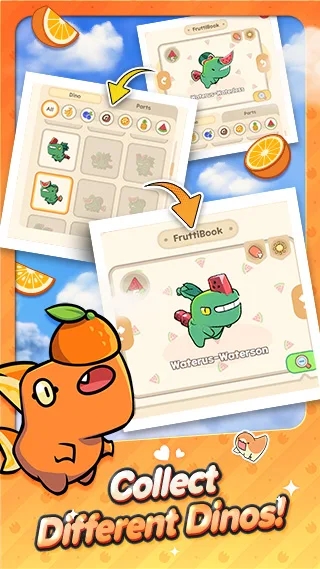 Fruit Dinosaur Game