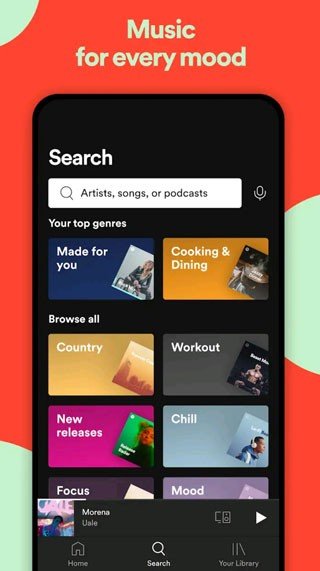 Spotify music app