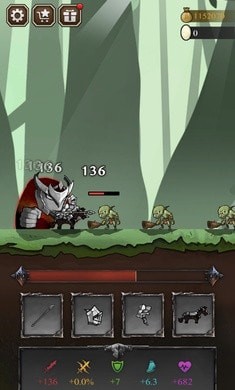 The latest Android version of Iron Head Knight