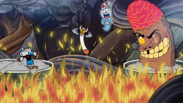 Cuphead Adventure Party Game