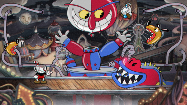 Cuphead Adventure Party Game