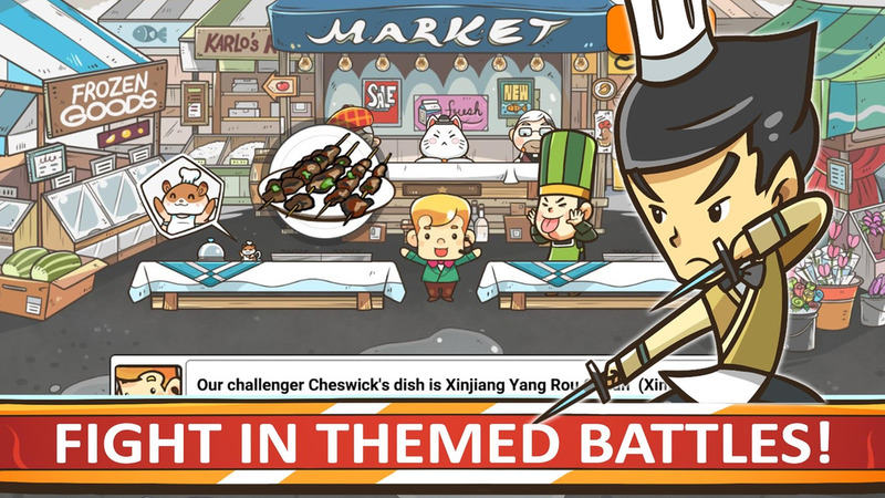 Cooking battle game