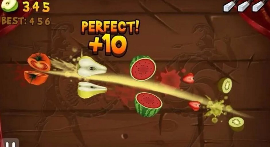 Cut watermelon mobile game