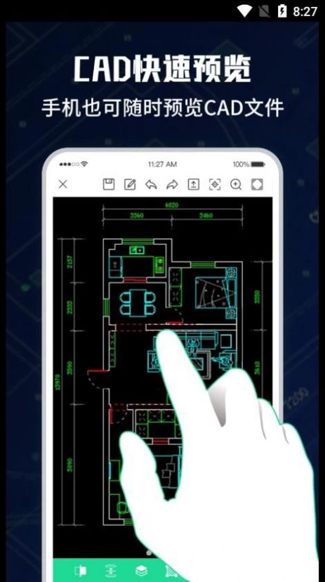 CAD-Handy-Schnellbildbetrachtungsmaster