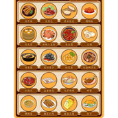 List of strategies for completing food matching in Kanji Find the Difference King