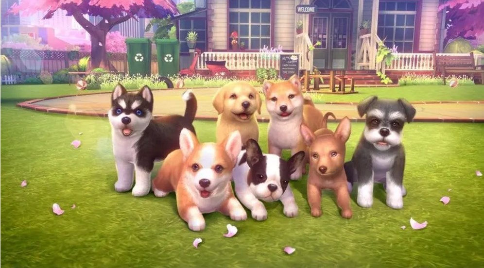 Puppy mobile game