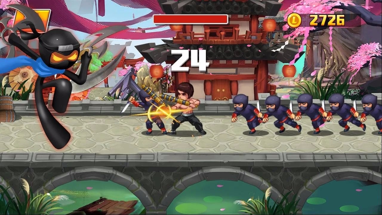 Quick fight mobile game