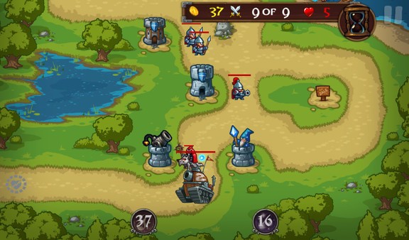 Tower mobile game