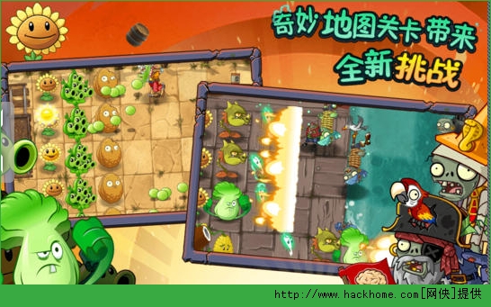 植物大战僵尸2功夫世界地图PC版