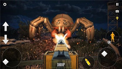 Scary Spider Train Survival Mobile Game