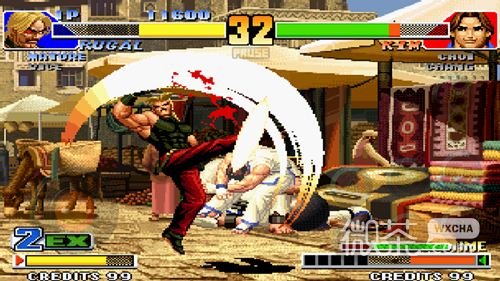 Версия King of Fighters 98dc