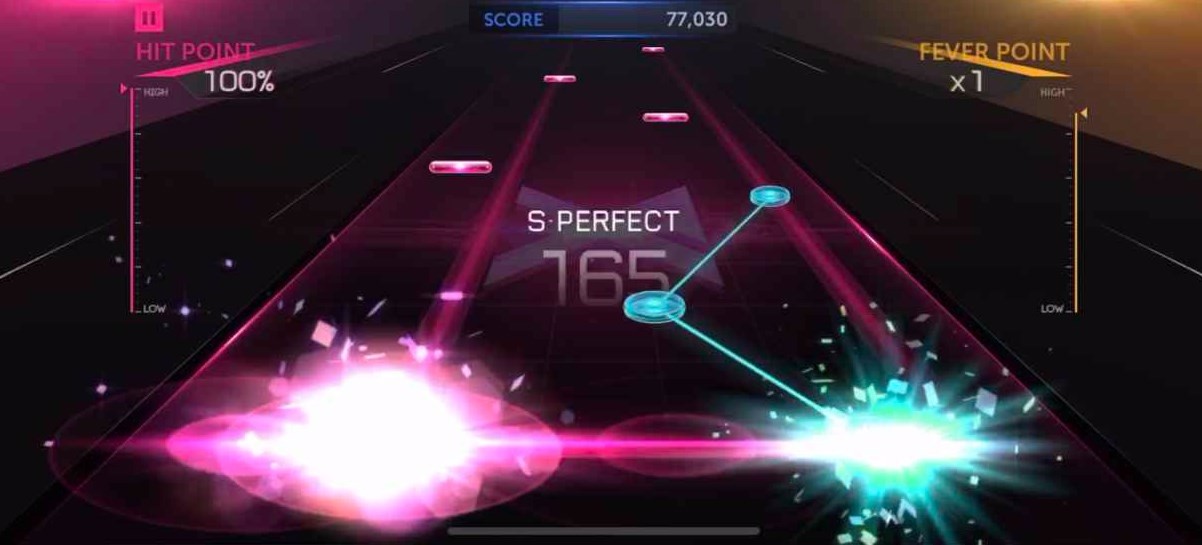 Fingertip rhythm mobile game