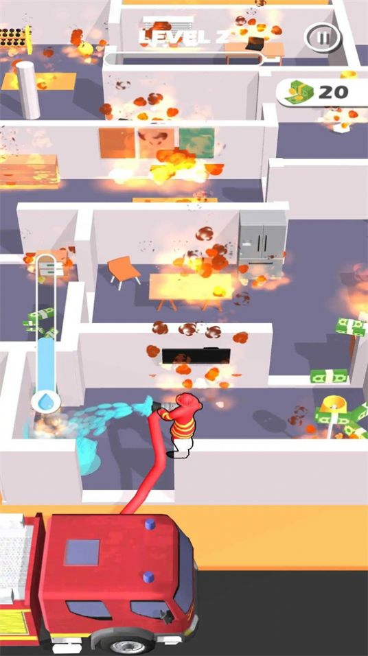 Fire Hero 3D Game