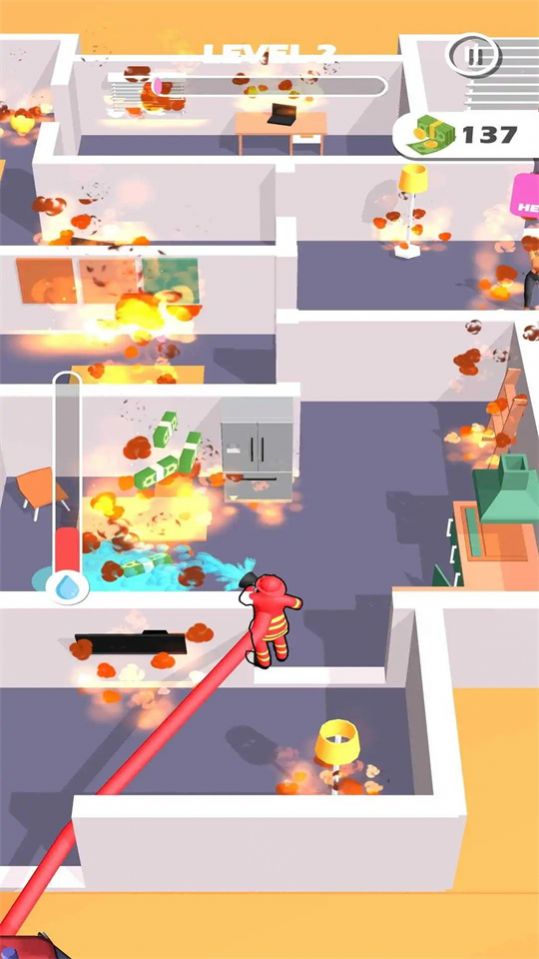 Fire Hero 3D Game