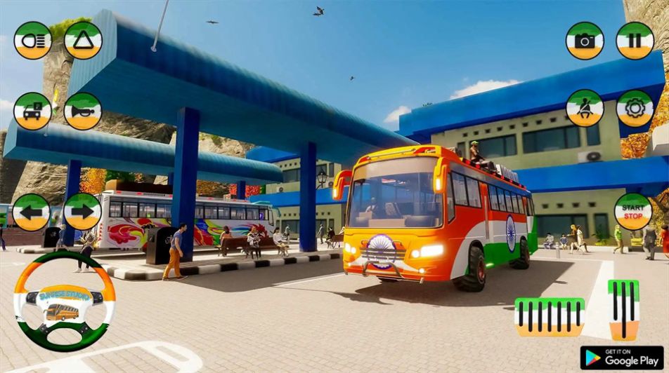 Indian bus simulator game