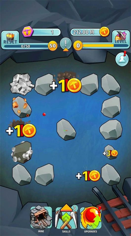 Idle-Mine-Mining-Spiel