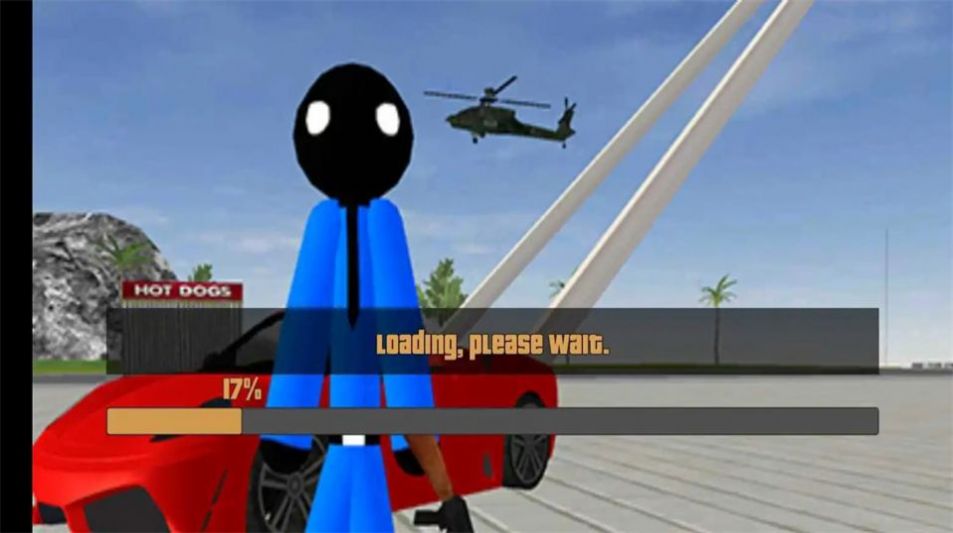 US Police Stickman Hero Game