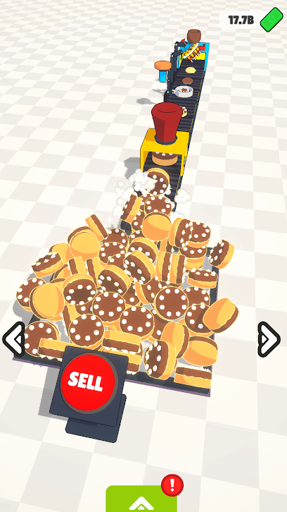 Donut production line game