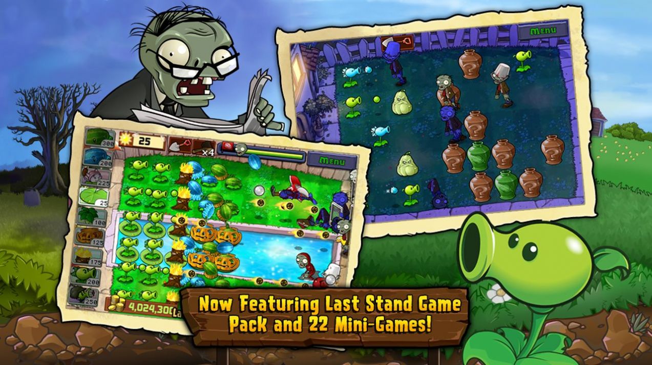 Plants vs. Zombies international server built-in menu version