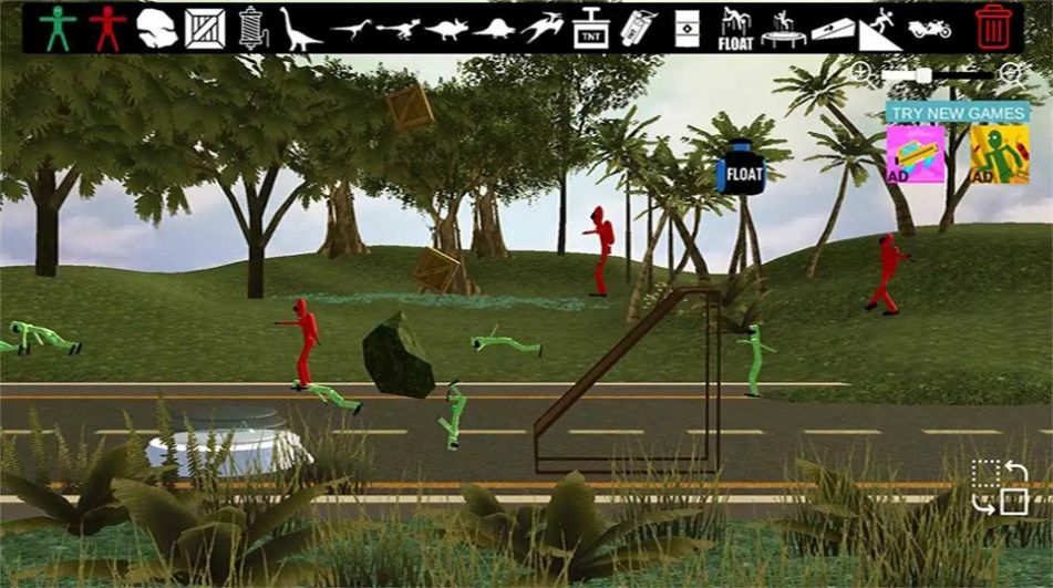 Jurassic Ragdoll Playground Game