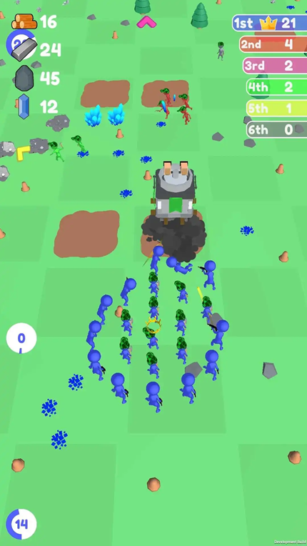 Island Control Army War Mobile Version