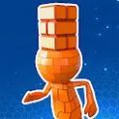 Juego de carrera de velocidad de Brick Man