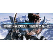 Monster Hunter Rise: Dawn of Dawn version 6.0 new equipment