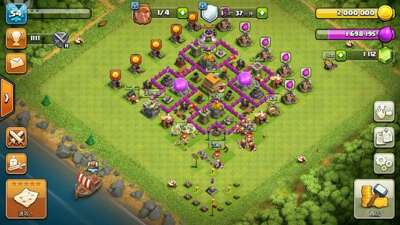 Clash of Clans No. 1 free genuine version