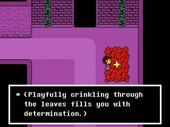 Jeu mobile de tromperie Undertale