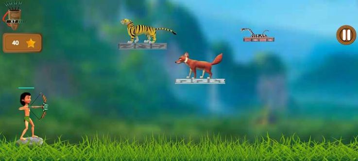 Mowgli shooter hero game