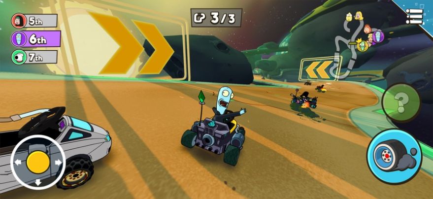 warped kart racers online