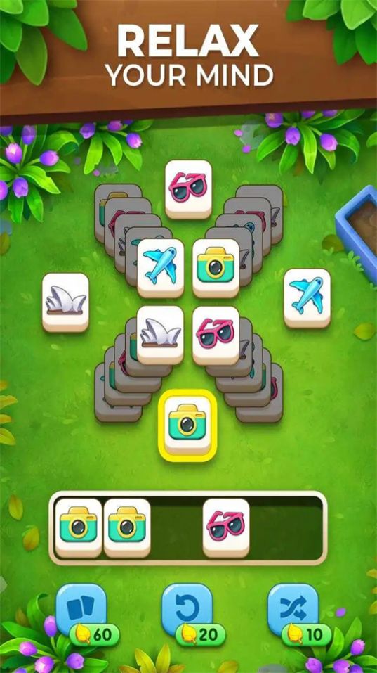 Jogo Tile Match Garden Journey