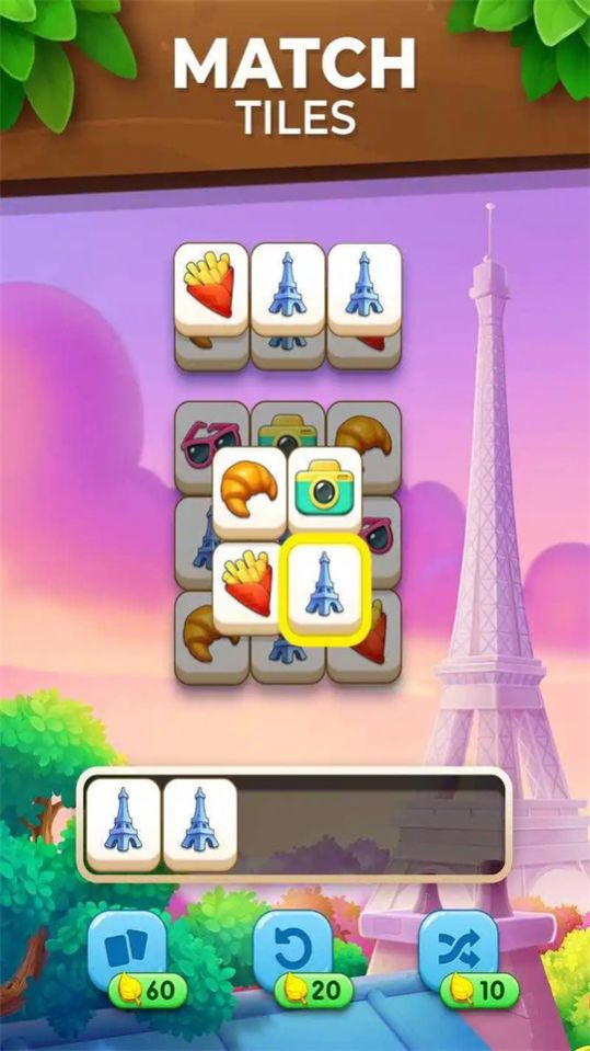 Jogo Tile Match Garden Journey