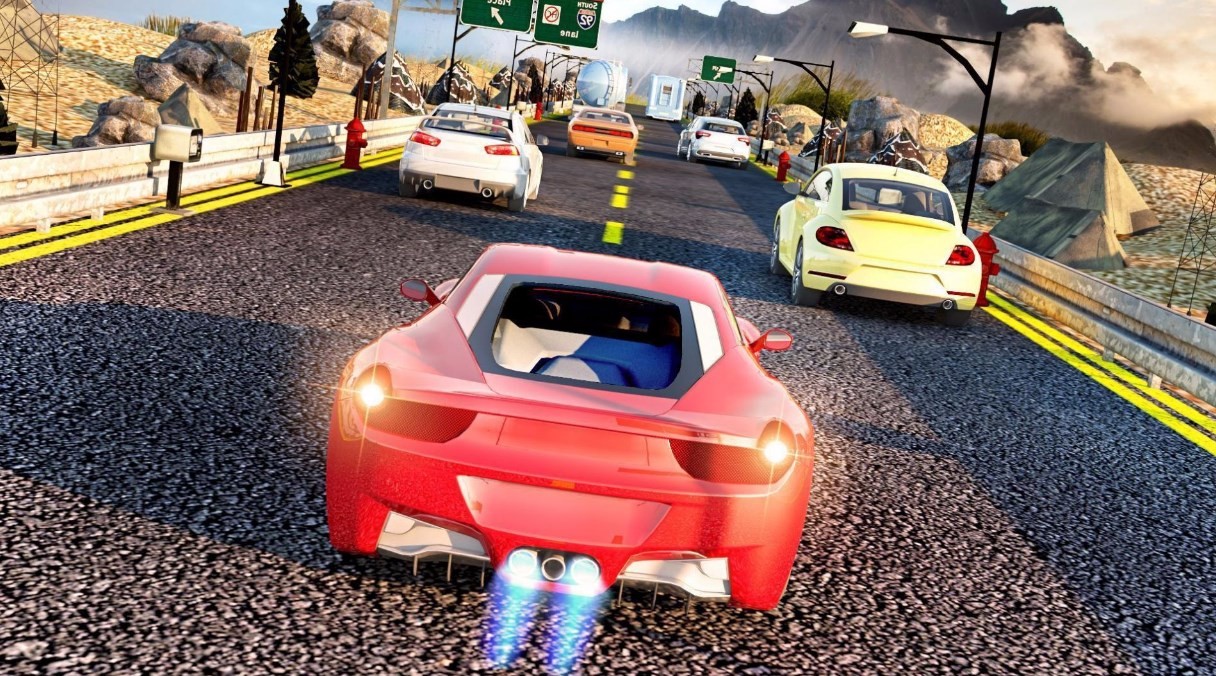 A racing mobile game with many ways to play